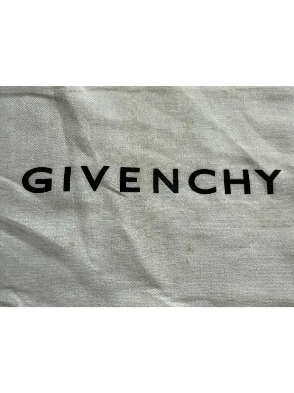 Givenchy Dust Bag Storage Drawstring White Cotton 14 X 10